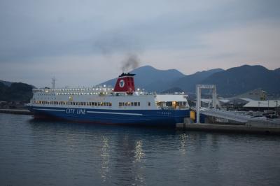 航路で出国 3日目 帰国 大阪→釜山→博多→大阪