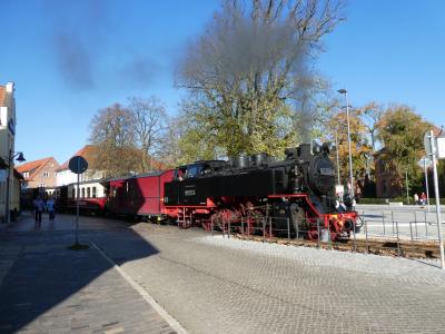 ドキドキ ドイツ（＋７カ国）鉄道旅行　４日目　モリー鉄道SL乗車とシュベリーン城