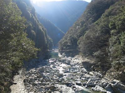 冬将軍から逃れ祖谷温泉への旅