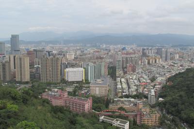 台湾旅行　台北市内でプチ登山