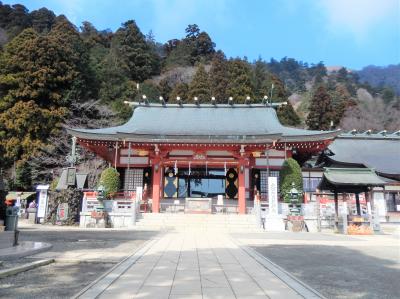 大山阿夫利神社と箱根の旅1　阿夫利神社