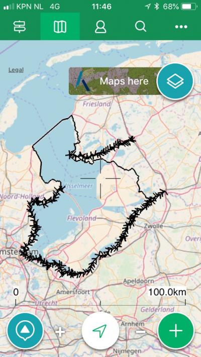 オランダ　アイセル湖ほぼ１周サイクリング