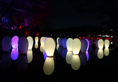 埼玉メッツァヴィレッジ - チームラボ森と湖の光の祭