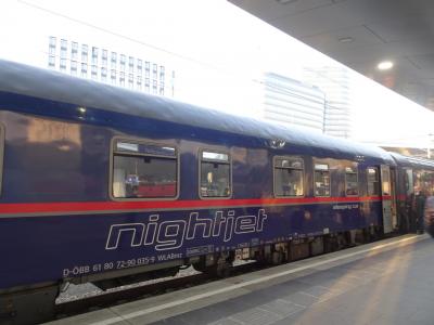 ヴェネツィア4日目&ウィーン1日目 ヴェネツィア→ウィーン夜行列車