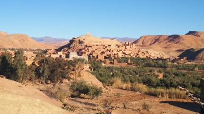 モロッコの青い空、１0日間の旅 　6日目