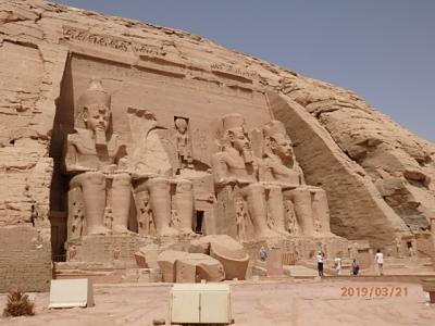 古代エジプトをめぐる時空旅　５日目（アブシンベル）
