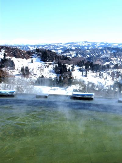 「 トキ 」＆ 「 芝峠温泉 雲海 」そして「 雪割草街道 」 の旅 ＜ 新潟県長岡市・柏崎市・十日町市 ＞