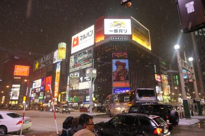 北海道旅行2日目（すすきの）　2018-19年末年年始編