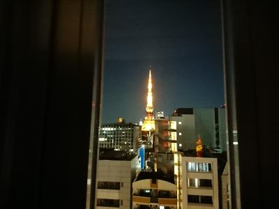 東京タワーが見える（安い）ホテルに泊まりたい！(＾＾；