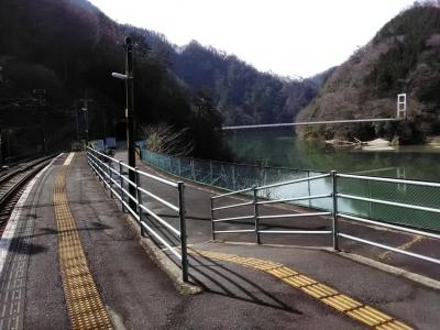 秘境駅から続く一本道の途中に 名勝「信濃恋し」☆ 飯田線７つの秘境駅めぐり④（為栗駅編）