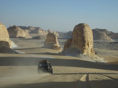 2019エジプト旅行+マカオ+アブダビ 7 絶景！Agabat Desert