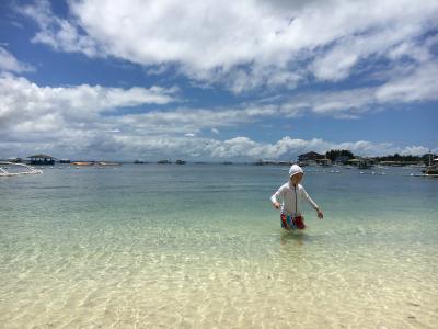 3回目のセブ島★仁川乗り換えでセブへ★四男は初めてのパラセイリング