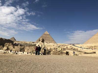 エジプト編②ギザの三大ピラミッドへ！