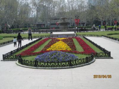 上海の復興中路・仏国租界・復興公園・2019年春
