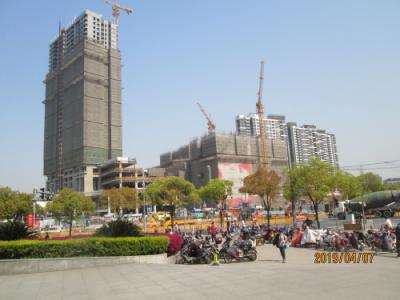 上海の地下鉄１号線・蓮花駅・辛庄駅・再開発