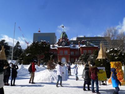 初・さっぽろ雪まつり　+　小樽　+　余市　1