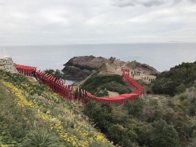 角島大橋と元乃隅神社からの下関ステイのち、秋吉台から大和ミュージアムへ