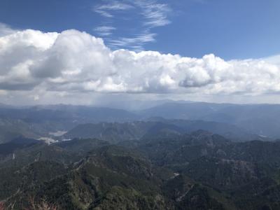 乳岩から三ツ瀬 明神山 登山