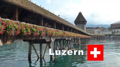 Bon Voyage! スイス満喫７日間の旅 2018夏 ～１日目～ 古都「ルツェルン」