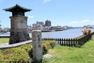 熱田でブラにゃんこ～熱田神宮から七里の渡しへ　〆は蕎麦屋で一杯