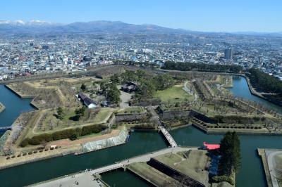 のんびり函館の旅　【1】1日目　2日目前半　五稜郭　函館山　大沼公園　