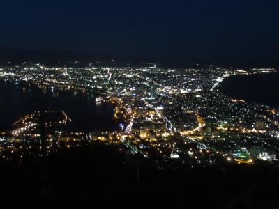 足まめ母娘の函館２人旅　①ホテルと回転寿司と函館山夜景