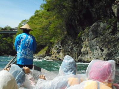 ２０１９年　４月下旬　鬼怒川・・・・・②鬼怒川ライン下り