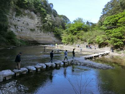 新緑の養老渓谷ハイキングと日帰り温泉