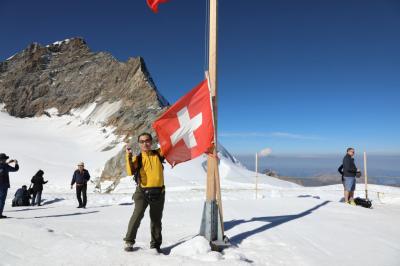 スイス6日目①ヴェンゲンから登山鉄道でユングフラウヨッホへ