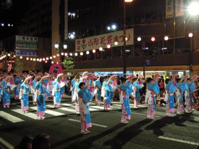 2018.8 福島・山形・宮城・青森　－２日目／白石城・遠刈田温泉・みやぎ蔵王こけし館・蔵王温泉・山形花笠まつり－