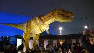 近隣シリーズ➈ GW 孫たちと恐竜博物館から山中温泉へ