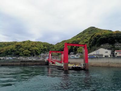 横浦港!与一ヶ浦港!おにぎりみたいな横浦島標高197.4m!楠森島！牧島!熊本・天草 島巡り 2019年4月 3泊4日1人旅(個人旅行)５７