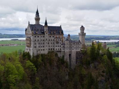大満喫ドイツ一人旅8日間!!4日目★ノイシュバンシュタイン城1日ツアー利用~ミュンヘン宿泊