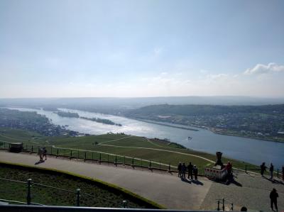 大満喫ドイツ一人旅8日間!!6日目★ライン川クルーズ/フランクフルト宿泊