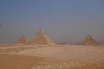 エジプト感動周遊ツアー　7日目　ランチ～ピラミッド観光