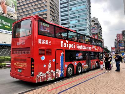 2019 台湾、四度目はコンプリート旅？　２．台北オープントップバスでGO！