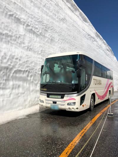 GW立山黒部アルペンルート通り抜け