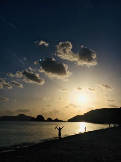 座間味島、海と太陽と星と