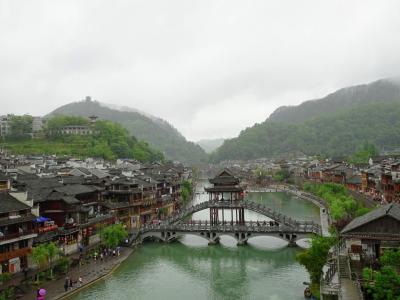 GWの鳳凰古城・武陵源をめぐる一人旅－(2)中国でもっとも美しい町、鳳凰古城