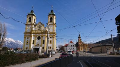 2019年3月、インスブルック、ウィーンの旅(8) インスブルックの二つの教会