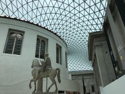 大英博物館、ルーブル美術館など美術館を巡る旅　ロンドンday1 and day2