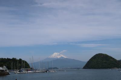 富士山を撮りに長浜にあるヨットハーバー（静岡県沼津市）へ・・・