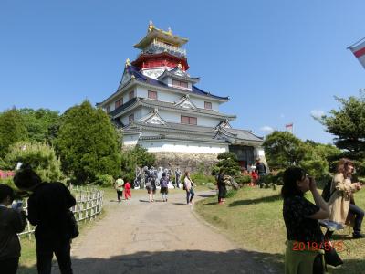 ２０１９孫と遊ぶGW＊伊勢＆鳥羽＆志摩　2日目・伊勢忍者キングダム（伊勢安土桃山城下街）