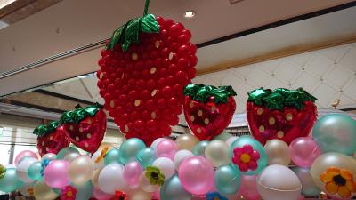 GW　いちごブッフェ行ってきました。　