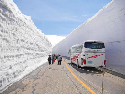 立山黒部アルペンルート 雪の大谷へ！ 16メートルの壁は高かったよ【富山旅行 2日目：雪の大谷編】