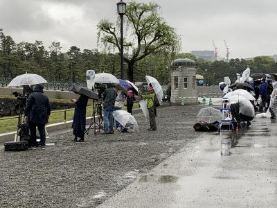 平成最後の日、まずは、皇居へ行くかぁ