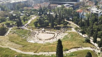 海外一人旅第18段はギリシャの眩しい青い空に感動 - 2日目（アテネ編前半）