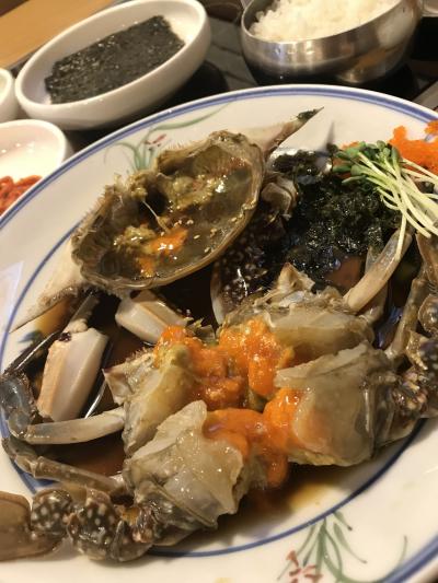 2018韓国 ひとり旅（3）～ 食べたかったカンジャンケジャン