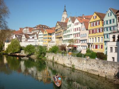 ドイツ木組みの家を訪ねて 町から町へ テュービンゲン