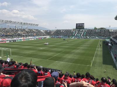 2019年J1第11節。松本山雅FC戦